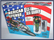SX-1 Sea Raider from American Defense - Accessories manufactured by Remco [Front]