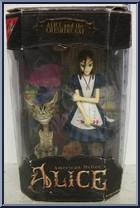 Alice (Anime Face) & Chesire Cat (Brown) Action Figure