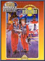 Fire Rescue Helicopter Pilot Action Figure