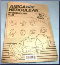 Green Pants / Brown Suspenders / Bald from Amicable Herculean - Basic Series manufactured by Unknown [Back]