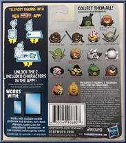 Jar Jar Binks Bird from Angry Birds: Star Wars - Telepods - Series 1 manufactured by Hasbro [Back]
