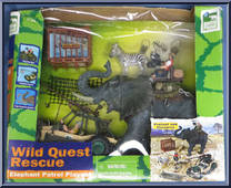 Elephant Patrol Playset from Animal Planet - Wild Quest Rescue manufactured by Unknown [Front]