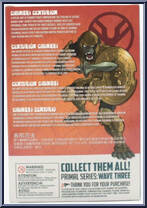 Chunari Centurion from Animal Warriors of the Kingdom - Primal Series manufactured by Spero Studios [Back]