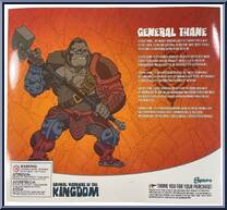 General Thane from Animal Warriors of the Kingdom - Primal Series manufactured by Spero Studios [Back]