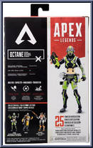 Octane (Hit and Run) from Apex Legends - Basic Series manufactured by Jakks Pacific [Back]