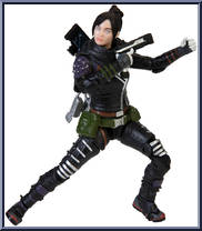 Wraith from Apex Legends - Basic Series manufactured by Jakks Pacific [Loose]