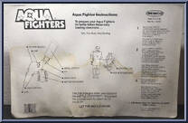 Gray Fighter / Purple Fighter from Aqua Fighters - 2-Packs manufactured by Remco [Back]