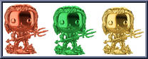 Arthur Curry in Hero Suit (Chrome 3-Pack) Action Figure