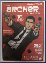Cheryl Tunt from Archer - Blind Boxed manufactured by Titan Merchandise [Back]