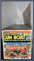 Battery Operated Gun Boat from Arco Vehicles - Basic Series manufactured by Arco [Back]