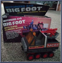 Motorized 8x8 Bigfoot (Black) Action Figure