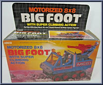 Motorized 8x8 Bigfoot (Blue) Action Figure