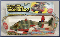 Multi-Action Remote Control Chopper RX-7 (Camo) Action Figure