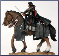 Aragorn in Gondorian Armor on Horse Action Figure