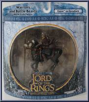 Eomer on Horseback from Armies of Middle Earth - Warriors and Battle Beasts - Wave 6 manufactured by Play Along [Front]