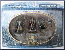 Gondorian Soldiers from Armies of Middle Earth - Soldiers and Scenes - Wave 4 manufactured by Play Along [Front]
