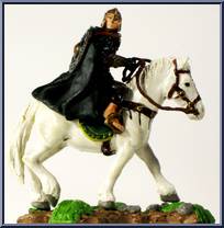 Merry in Rohan Armor on Pony from Armies of Middle Earth - Warriors and Battle Beasts - Wave 5 manufactured by Play Along [Loose]