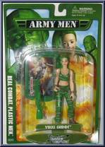 Vikki Grimm (Lovely Soldier) from Army Men - Basic Series manufactured by Playing Mantis [Front]