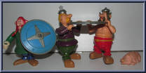 Vitalstatistix's Carriers from Asterix - Basic Series manufactured by Ceji [Loose]