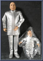 Dr. Evil / Mini Me from Austin Powers - Exclusives manufactured by McFarlane [Loose]