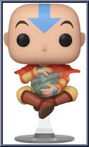 Floating Aang Action Figure