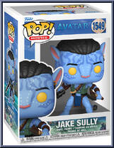 Jake Sully (Battle Pose) from Avatar - The Way of Water - Pop! Vinyl Figures manufactured by Funko [Front]