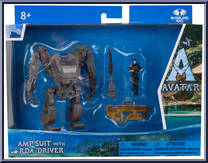 AMP Suit with RDA Diver from Avatar - The Way of Water - Basic Series manufactured by McFarlane [Front]