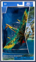 Mountain Banshee - Yellow Banshee from Avatar - The Way of Water - Basic Series manufactured by McFarlane [Front]