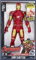Iron Man Mark 43 from Avengers - Age of Ultron - 12" Titan Hero Tech manufactured by Hasbro [Front]