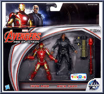 Iron Man & Nick Fury from Avengers - Age of Ultron - Exclusives manufactured by Hasbro [Front]