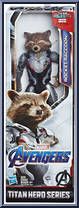 Rocket Raccoon from Avengers - Endgame - Titan Hero Series manufactured by Hasbro [Front]
