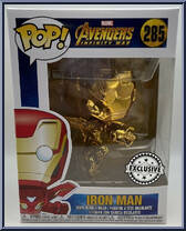 Iron Man (Mark L) (Gold Chrome) from Avengers - Avengers Infinity War Pop! manufactured by Funko [Front]