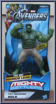 Hulk (Fist Smashing) from Avengers - Mighty Battlers manufactured by Hasbro [Front]