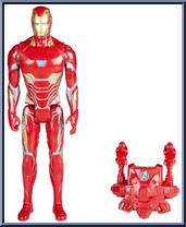 Iron Man (Power FX) from Avengers - Infinity War - Titan Hero Series manufactured by Hasbro [Loose]