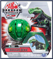 Ventus Trox from Bakugan - Armored Alliance - Deka manufactured by Spinmaster [Front]