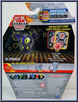 Darkus Ferascal from Bakugan - Geogan Rising - Core manufactured by Spinmaster [Back]