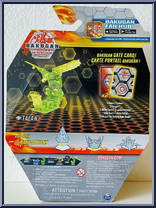 Ventus Diamond Talan from Bakugan - Geogan Rising - Geogan manufactured by Spinmaster [Back]