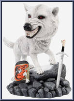 Baltimore Orioles (Game Of Thrones Direwolf) Action Figure