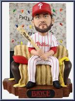 Bryce Harper (Philadelphia Phillies) (Stranger Things Alphabet Wall) Action Figure