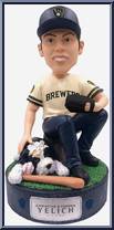 Christian Yelich (Milwaukee Brewers) (Dogs) Action Figure