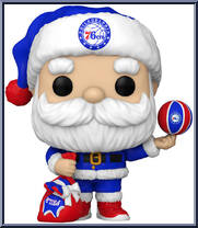 76ers Santa Action Figure