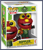 Doppler Mascot (Seattle Storm) from Basketball - WNBA Pop! manufactured by Funko [Front]