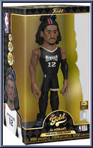 Ja Morant (Grizzlies) (Black Jersey) from Basketball - Vinyl Gold - 12" Scale manufactured by Funko [Front]
