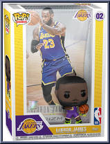 LeBron James from Basketball - Pop! Trading Cards manufactured by Funko [Front]