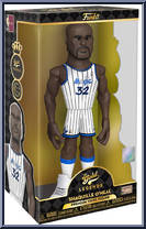Shaquille O'Neal (Magic) (White Jersey) from Basketball - Vinyl Gold - 12" Scale manufactured by Funko [Front]