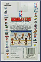 Dennis Rodman from Basketball Headliners - 1996 Season manufactured by Corinthian [Back]