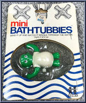 Turtle (White Shell) from Bathtubbies - Mini Wind-Ups manufactured by Tomy [Front]