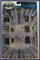 Batman (Battle Scars) vs. Catwoman from Batman - Animated Series - 2-Packs manufactured by Mattel [Back]