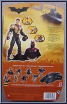 Bruce to Batman (Ninja) from Batman Begins - Series 1 manufactured by Mattel [Back]