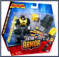 Batman (Total Destruction) from Batman Brave & The Bold - Total Armor - Deluxe manufactured by Mattel [Front]